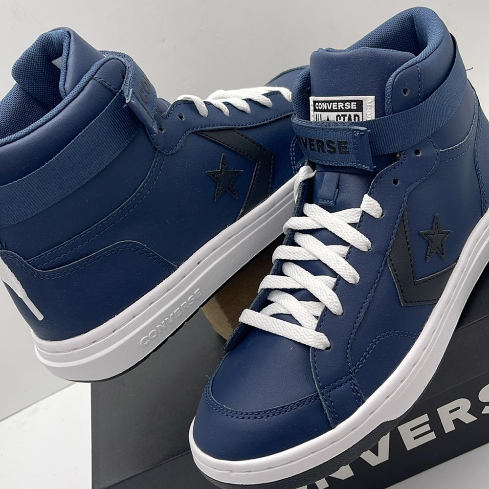 Converse Men’s Navy High-Top Sneakers A06626C
PRO BLAZE V2 MID
NAVY/BLACK/WHITE - Picture 10 of 16